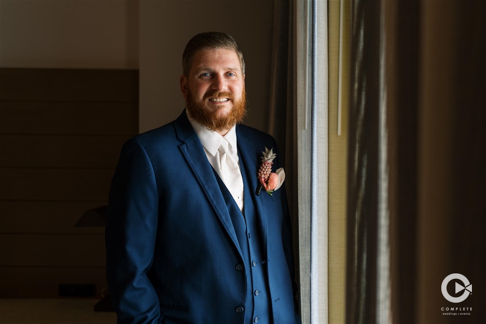 Clearwater, Florida groom portrait.