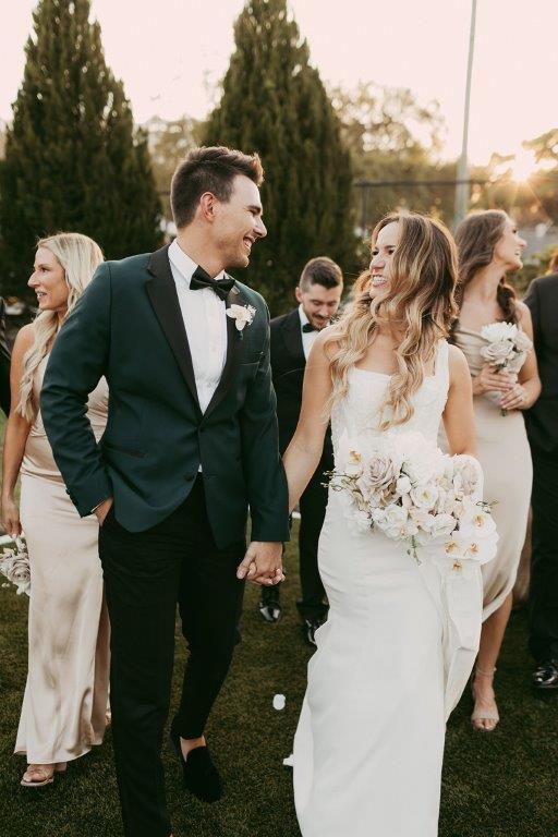 Venue at The Block Bride & Groom