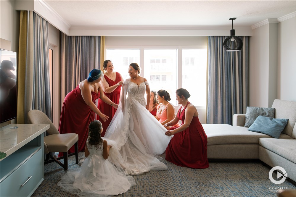 Clearwater, Florida bride.