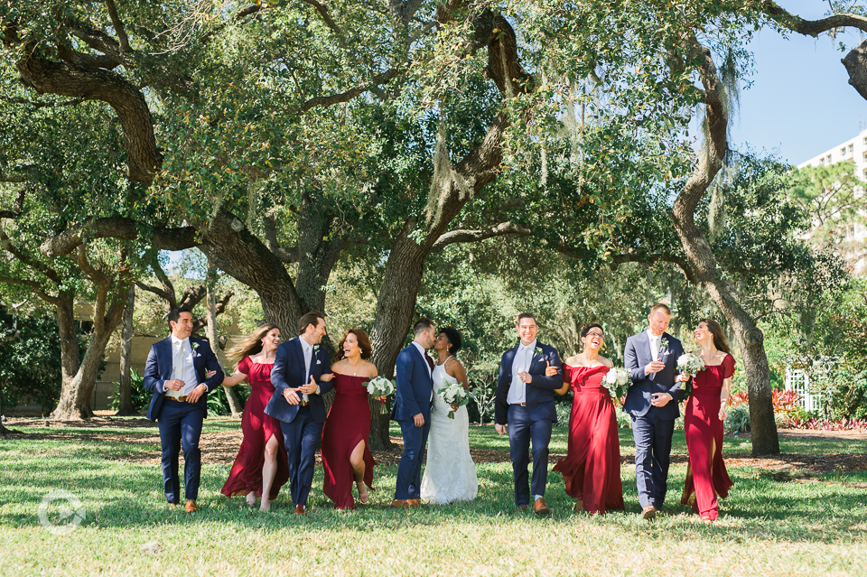 Marné and James' Unforgettable Tampa Garden Club Wedding