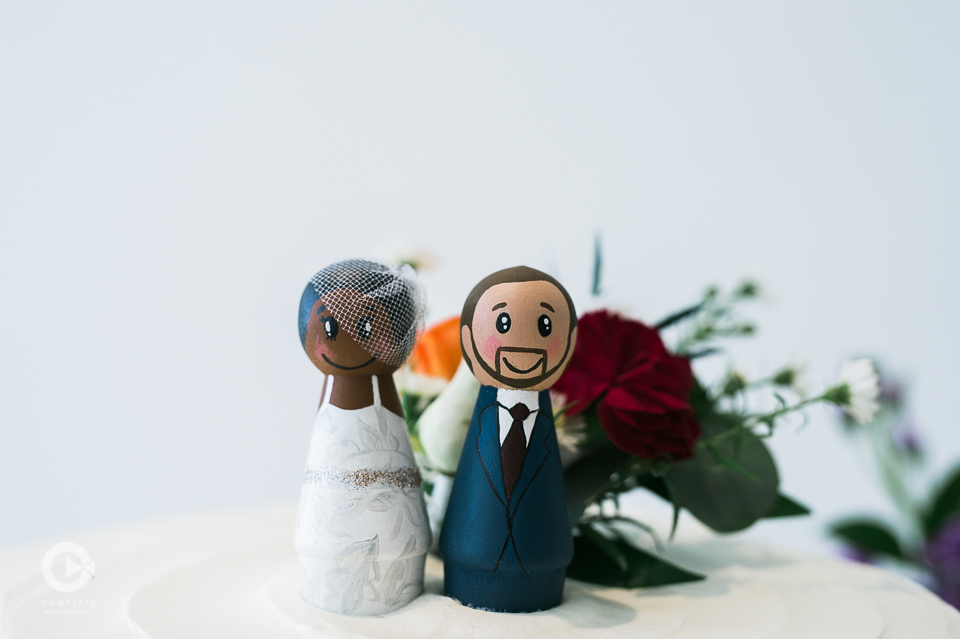 Tampa Garden Club Wedding Bride & Groom